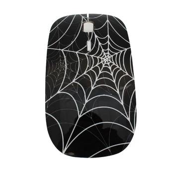 

Wireless Mouse Spider Web Ergonomic 2.4G Ultra-Thin Computer Protable Mause 1600DPI USB Optical Slim Mice For Girl Laptop PC