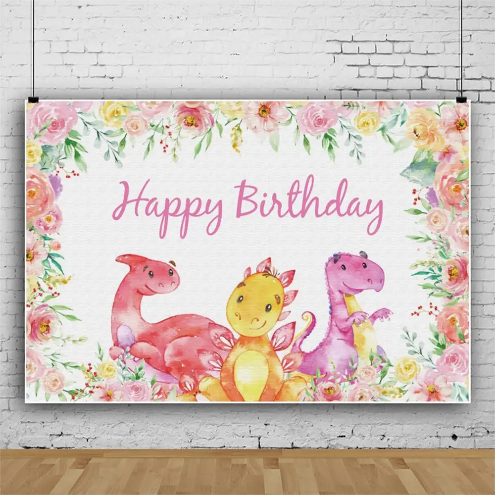 Yeele Baby Shower для вечеринки в стиле сафари портретный фотографический фон динозавр