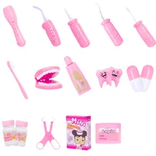 Детская ролевая игра рождественские подарки Детские стоматологи инструменты и ролевых игр детская одежда набор для ролевых игр игрушки подарок T729