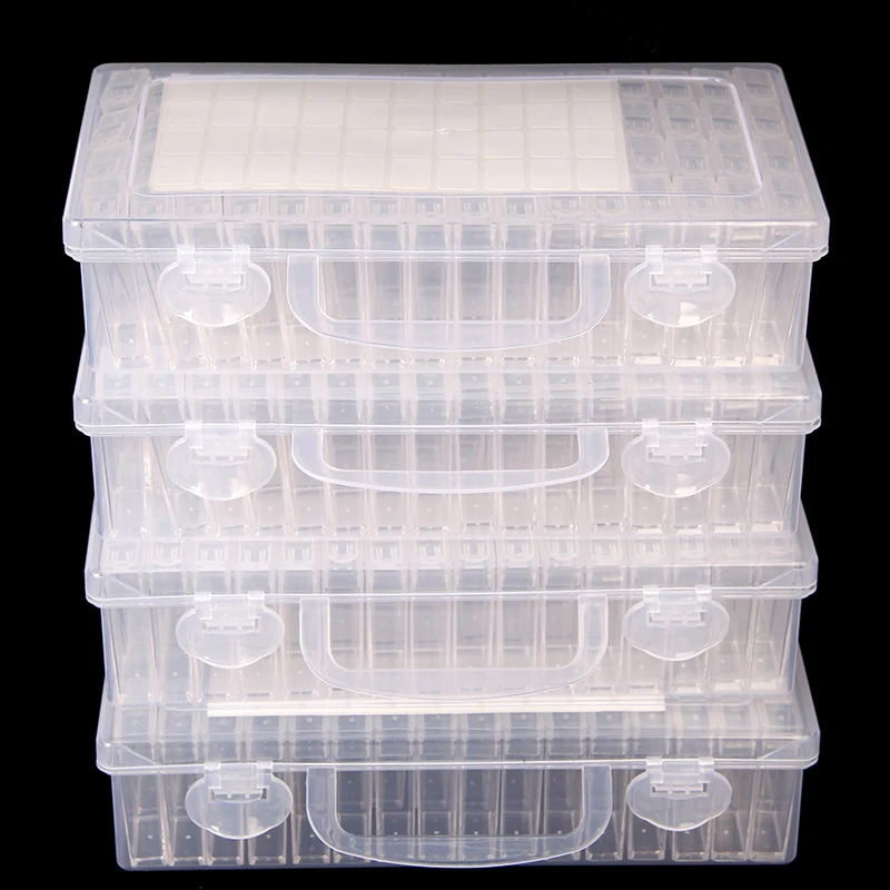 Diamond Painting Tools Accessories Storage Box diamond painting diamond painting accessories diamond painting accessory box 256pcs Beads Container Diamond Embroidery Stone Mosaic Convenience Box