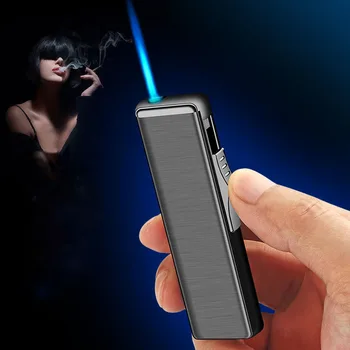 

Mini Metal 1300C Gas Lighter Cigar Smoking Lighters Jet Butane Torch Turbo Lighters Cigarettes Accessories Gadgets for Men