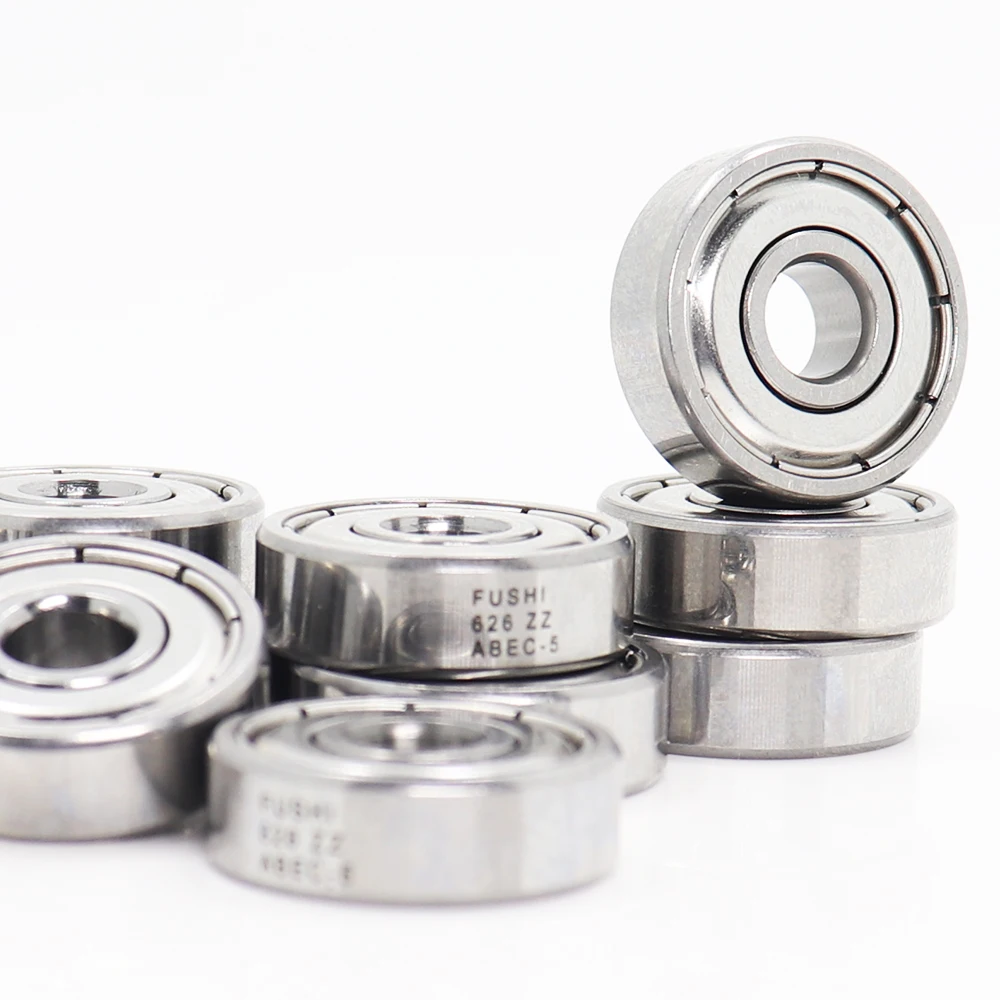626ZZ подшипник ABEC 5 10 шт. 6X19X6 мм миниатюрные 626Z шарикоподшипники 626 ZZ EMQ Z3V3 качество| |