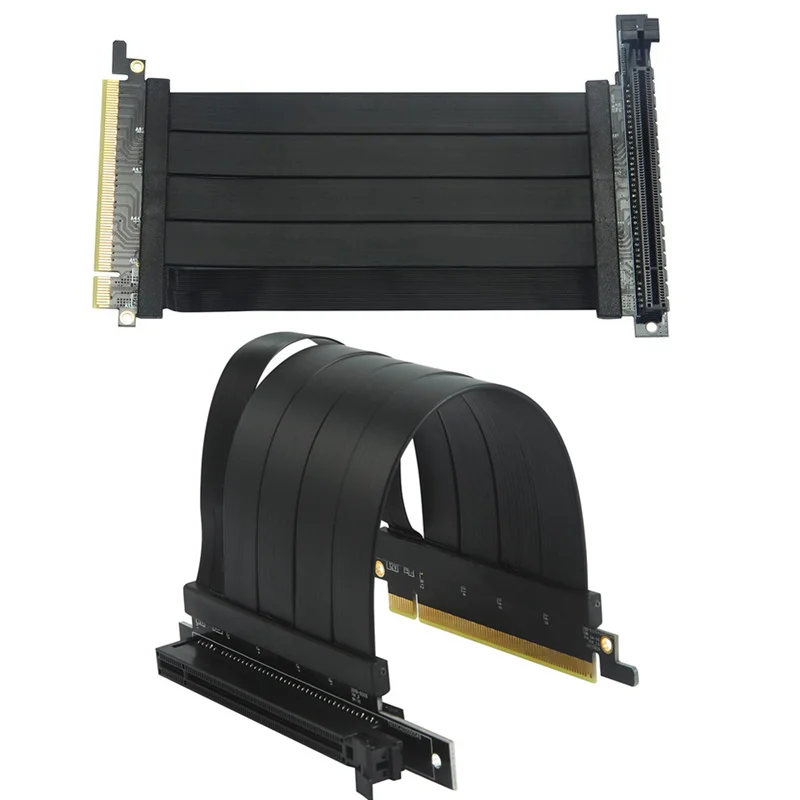 Видеокарта GPU Удлинительный кабель PCI-E X16 до 3,0X16 Штекерный к женскому Экспресс-удлинитель лента 128G/Bps