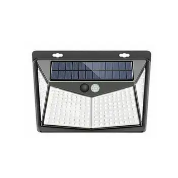 

208 LED Solar Induction Light 3 Modes Outdoor Solar Powered Light Sunlight Solar Wall Lamp Waterproof C2U1