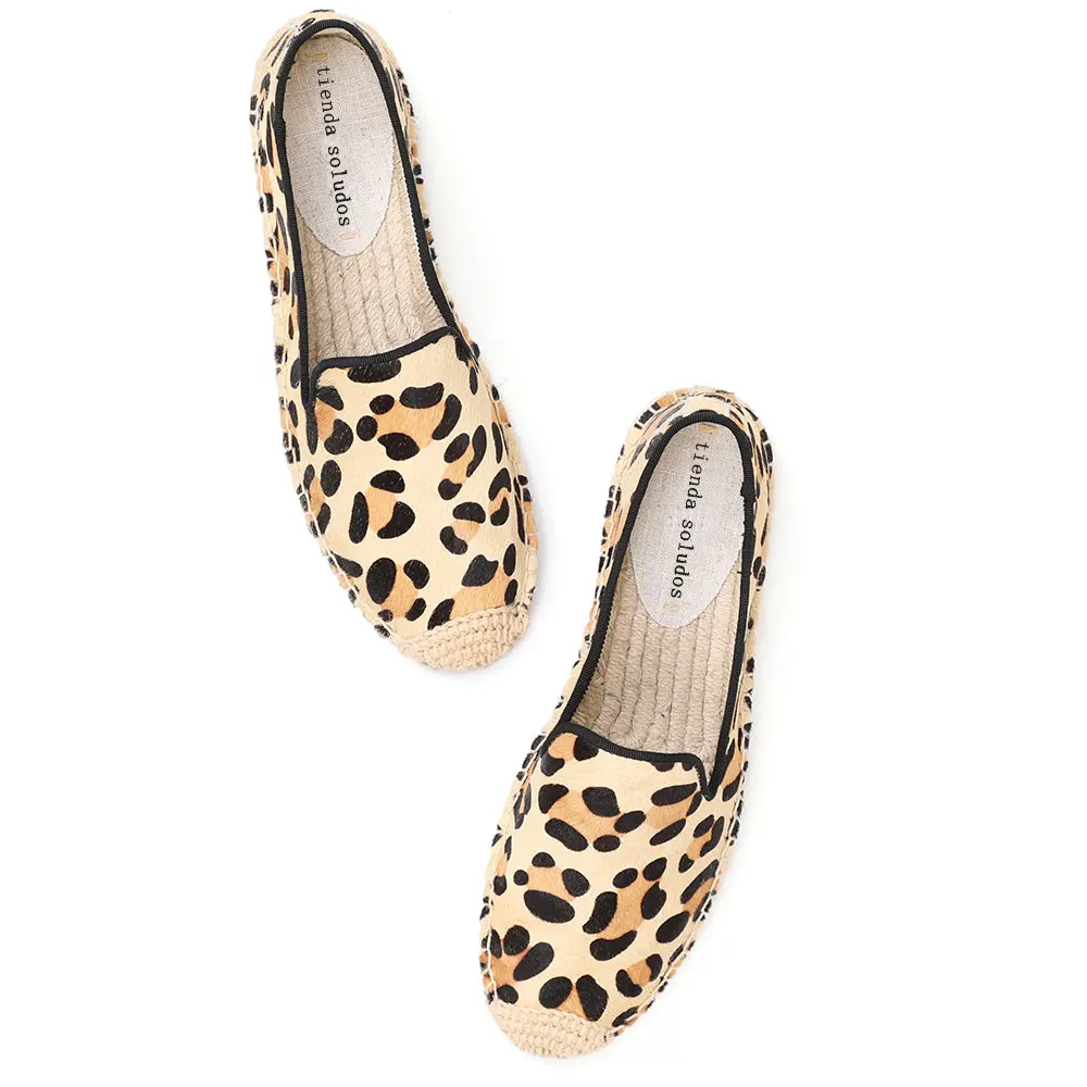 Zapatillas para Mujer, alpargatas con plataforma plana de goma, mocasines de pelo de caballo, Ballet, moda, oferta especial limitada, - AliExpress Calzado