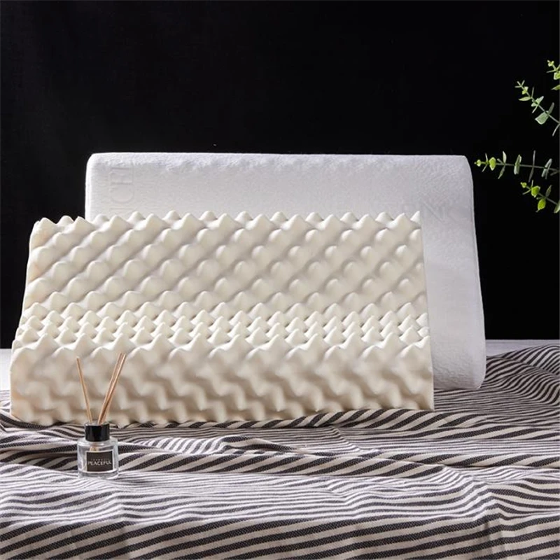Natural Latex Pillow Massage Pillows Orthopedic Pillow Cervical Memory Pillow Healthy Sleeping Bedding 40x60cm 6