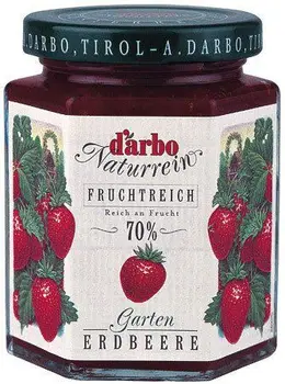 

Darbo Fruchtreich Gartenerdbeer-Konfitüre (70 % Frucht) - 200g