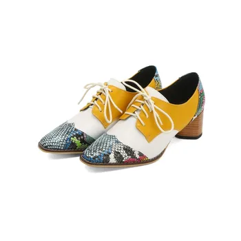 

Women Shoes Sandals Summer Fashion Med Heel Lace Up PU Casual Mixed Colors Classic Sandalias De Verano Para Mujer G027