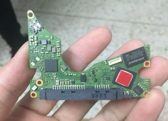 Western Digital Hard Disk Circuit Board Desbloquear Pcb Board Suporta Pc3000 Rev p1 Suporta Pc3000 - Imagem 3
