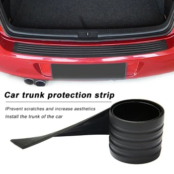

Anti-Collision Strip Rubber Strip Universal Rear Bumper Strip Decoration Cover Cars 104cm Durable
