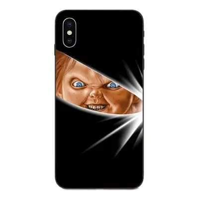 Clear TPU Custom Case Mobile Cover Design Simple for iPhone case Charles Lee Ray Chucky Doll Report | Мобильные телефоны и
