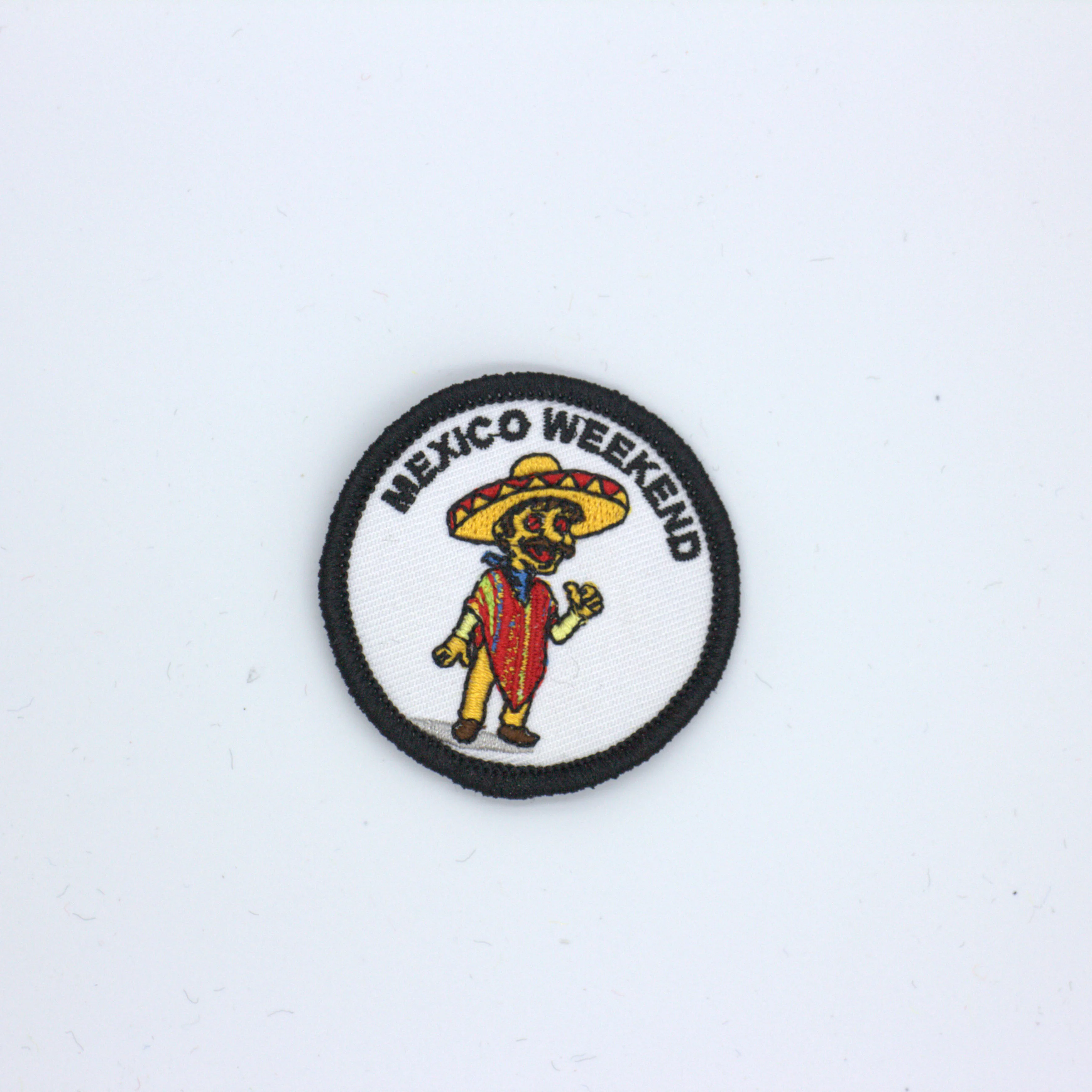 

customized DIY hot cut border drill string embroidery patch b 01