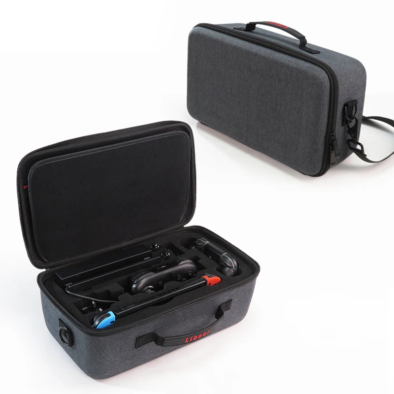 Bolsa para Nintendo Switch Viagem Portátil Capa Protetora Dura Forro Macio Case Nintendo Console & Acessórios - Image 2