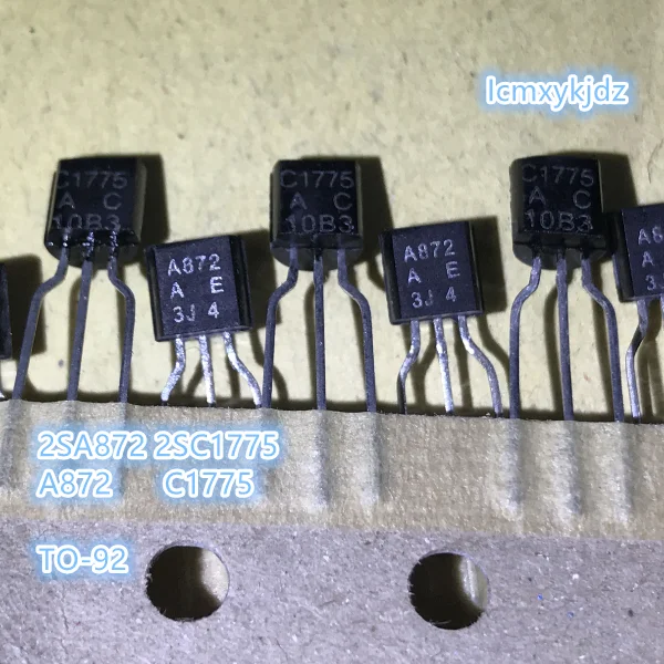 Reland Sun 10 Pezzi 2SA872A TO92 - Transistor PNP, 2SA872 TO-92, 2SA872A-E A872 - 3