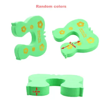 

4pcs Cute Cartoon Foam Door Stopper Baby Finger Pinch Guard Helper Lock