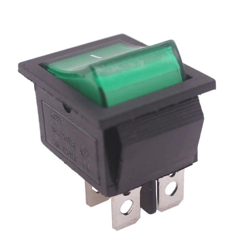 4 контактный тумблер 16A 250 V/20A 125V AC электрические переключатели оборудования