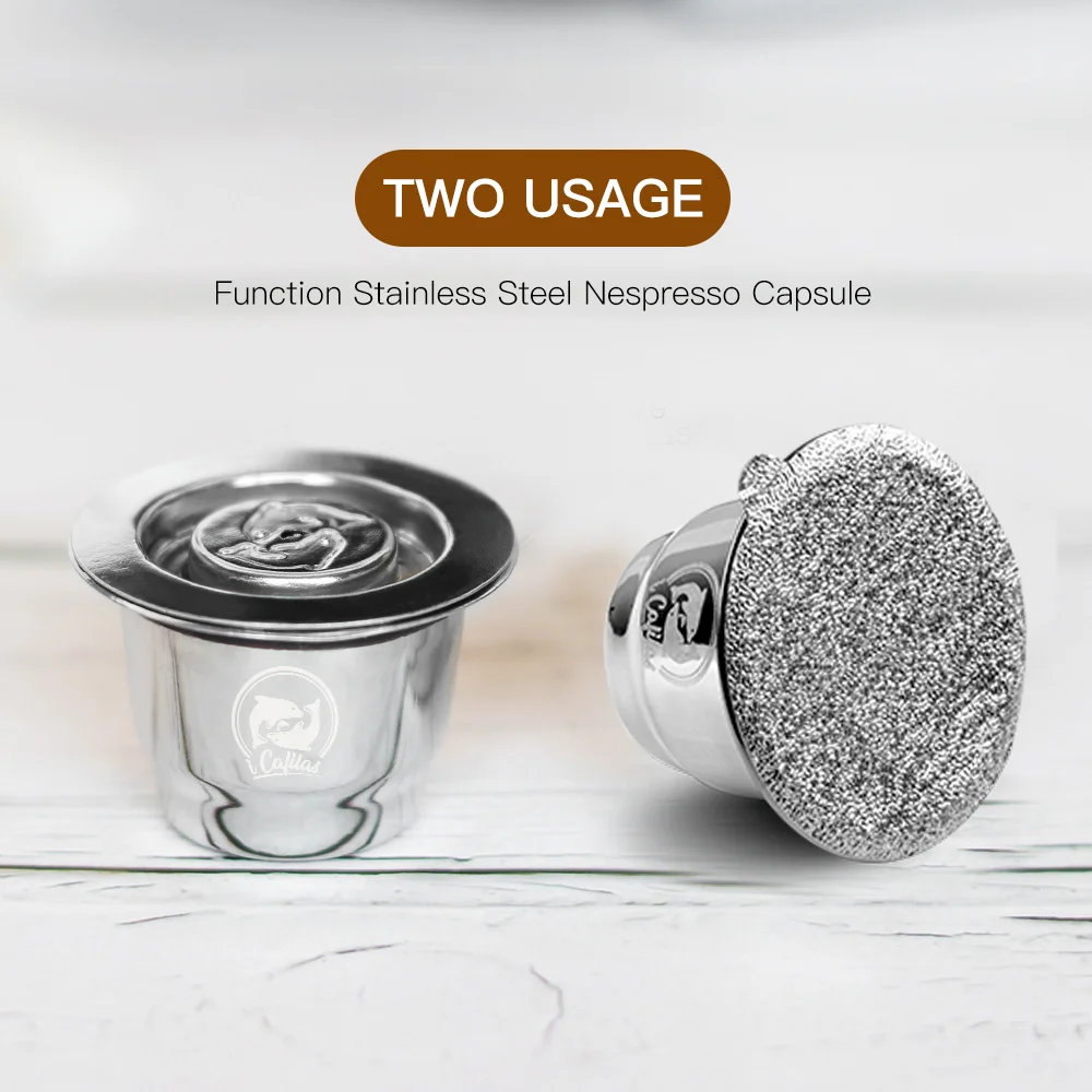 Капсула для кофе Nespresso 2 использования заправка фильтром чашка кофемашина с