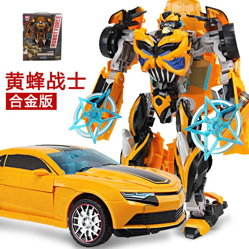 

Wei jiang Transformation Toy Jingang W8069 Alloy Version of Chinese Rhubarb Children Deformation Robot