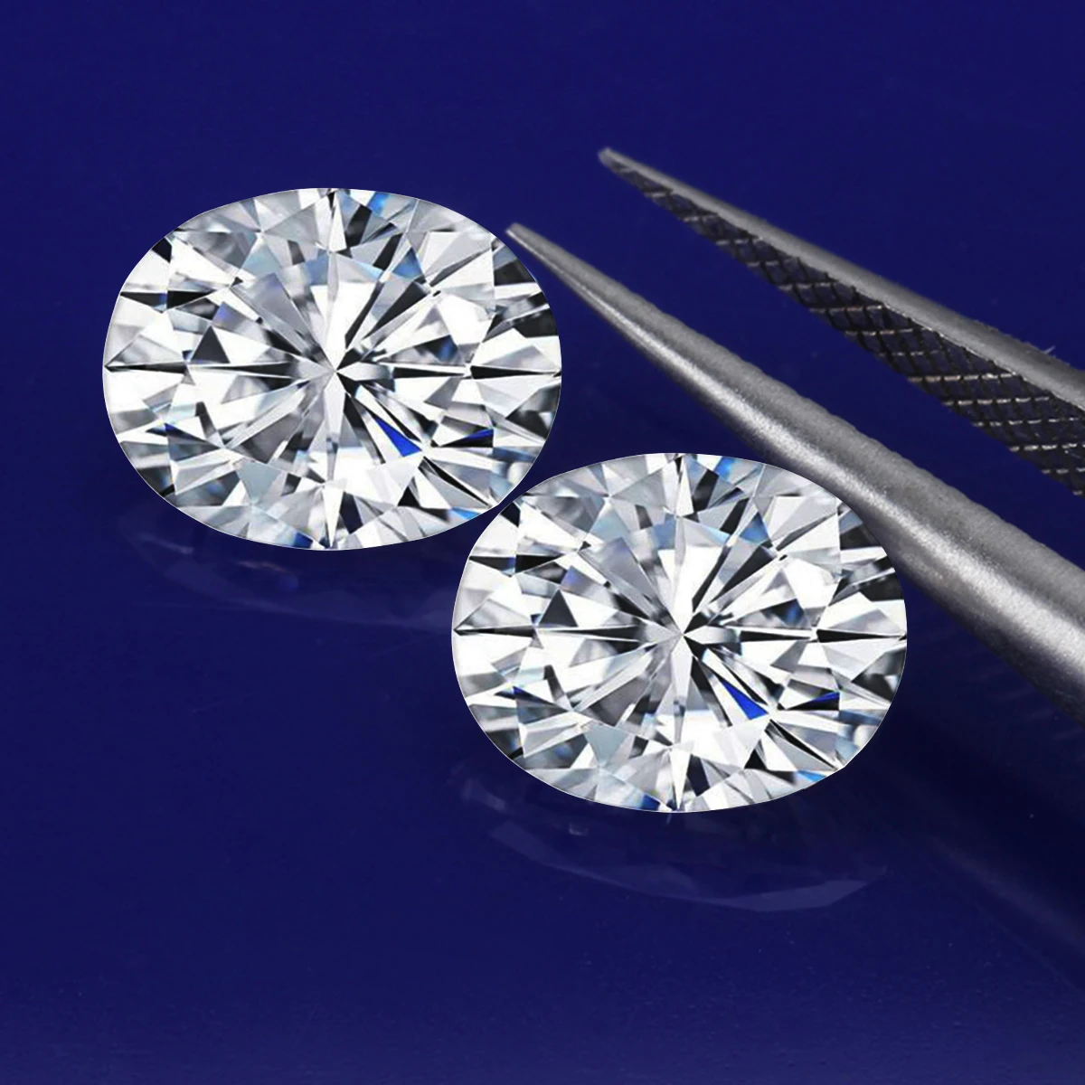 100% Genuine Loose Gemstone Moissanite Stone 2ct 7*9mm D Color VVS1 Lab Diamond Clear Excellent Cut For Jewelry Diamond Ring New