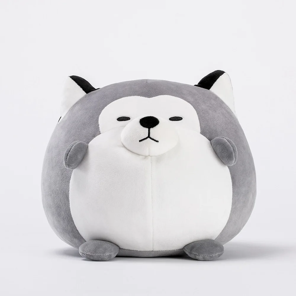 

Cute Stuffed Soft Animal Cartoon Giant Husky Dog Pillow Children Plush Toy Dog Doll Cartoon Plushie Pillow Birthday Gift For Kid