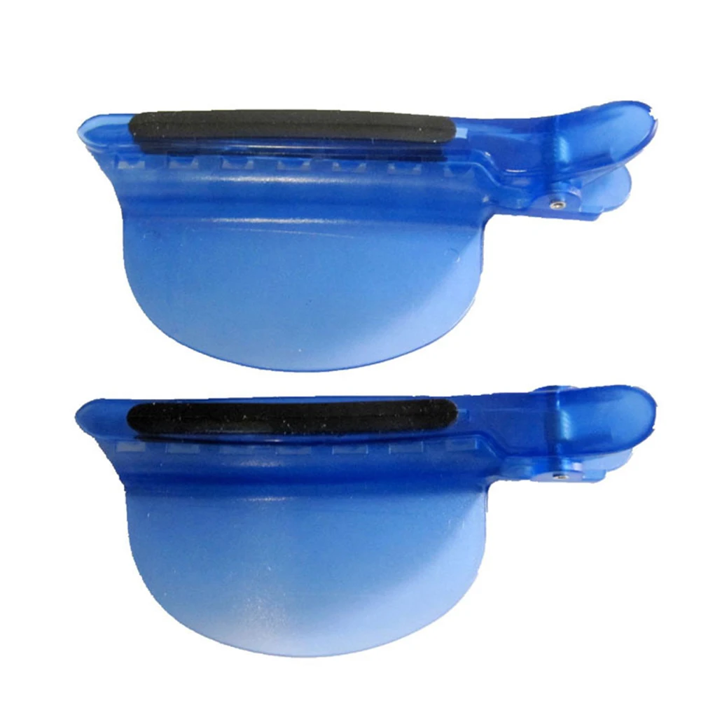 

2PCS Insulated Hairdressing Small Protective Sectioning Clamp Tools Grip Plate Perm Dye Cutting Home Hair Clip Styling Highlight
