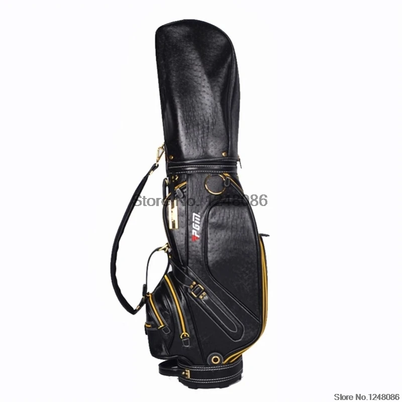 Брендовая стандартная сумка для гольфа Pgm для женщин и мужчин, водонепроницаемая прочная сумка для гольфа из искусственной кожи, многофункциональная сумка для гольфа D0083