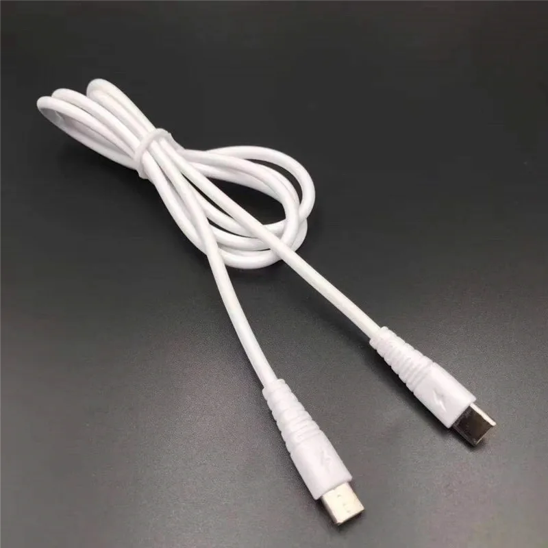 100 шт/партия USB C к USB C type C кабель папа к мужчине 5А PD Быстрая зарядка данных зарядный кабель для MacBook Pro для samsung для Googl
