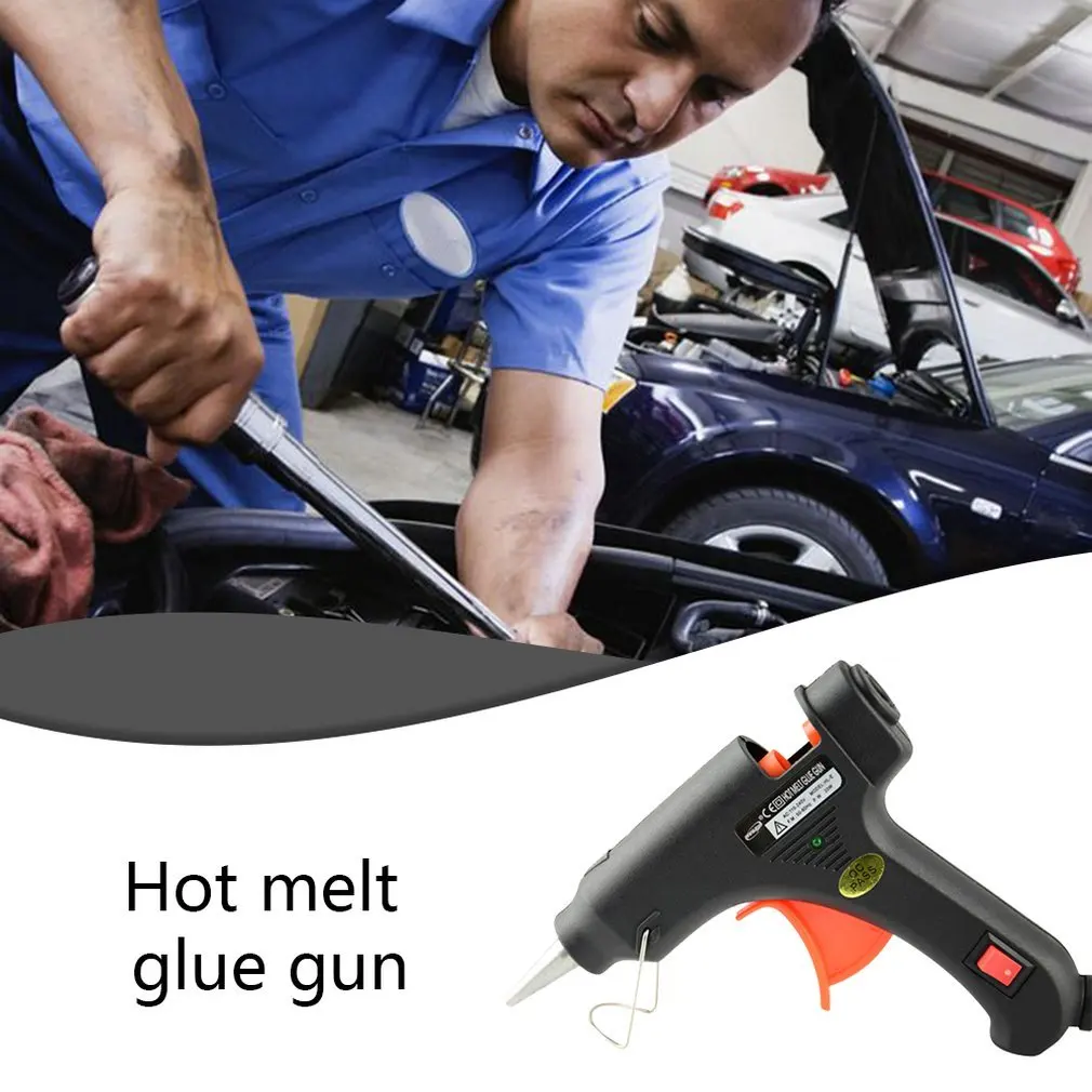 20W Hot Melt Glue Gun E Gun Diy Thermo Electric Silicone Glue Gun Heat Temperature Tool British Gauge Glue Gun