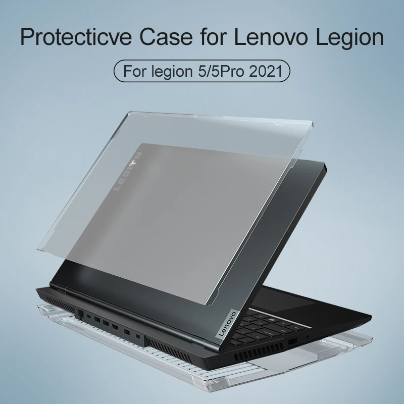 Lenovo Legion 5 Pro 16 Inch 2021 Protective PVC Hard Shell Notebook Case Matte Transparent Case