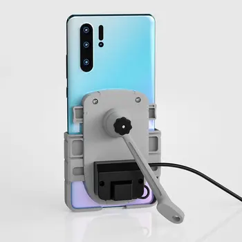 

Motorcycle Aluminum Alloy Mobile Phone Bracket Chargeable Navigation One-button Telescopic Mobile Phone Holder