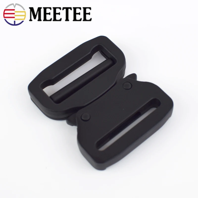 Meetee 38 мм ленточный ремешок металлические быстросъемные боковые пряжки для