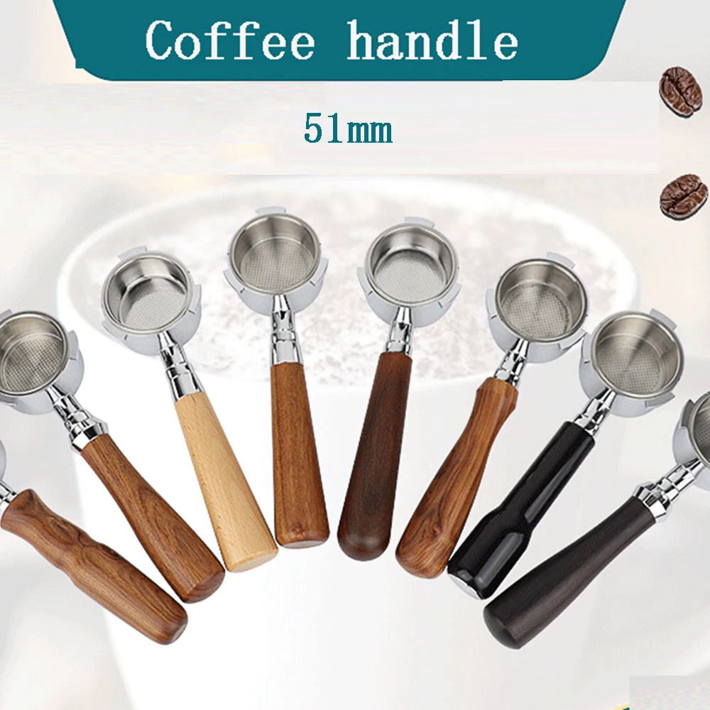 

51mmCoffee Machine Bottomless handle Espresso Machine Handle, Coffee Tools