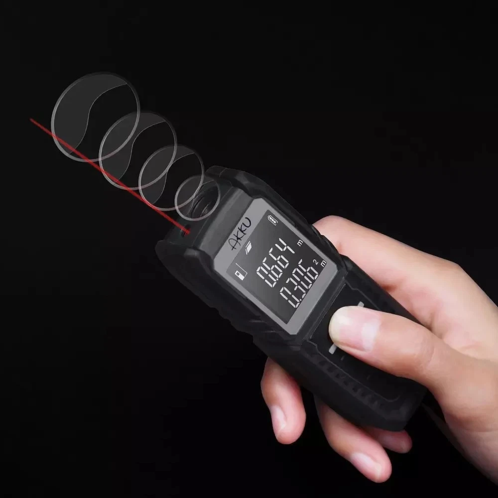 Youpin AKKU 40M Laser Rangefinder Digital Laser Distance Meter battery-powered laser range finder tape distance measurer (5)