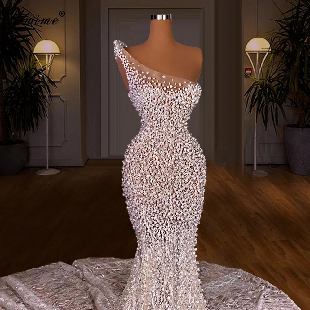White Glam Mermaid Dress main image 1