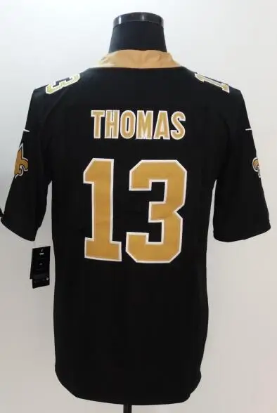 As photo Все сшитые мужские wo Мужские Молодежные Детские th Орлеан Drew Brees 9 Alvin Kamara 41 Thomas 13 Джерси - Цвет: As photo