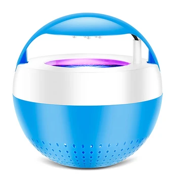 

USB Non-radiation Mosquito Repellent Mute Mosquito Lamp for Maternal and Children - Blue