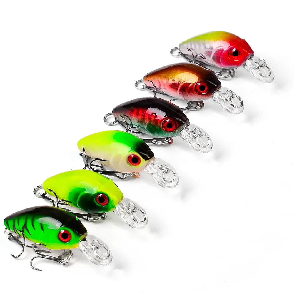 1PCS Minnow Fishing Lure 45mm 3.5g Crankbait Hard Bait Artificial Wobbler Bass Japan Fly Carp Striped Bass Fishing Accessories