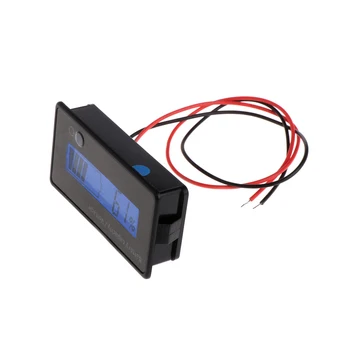 

8-70V Blue LCD Lead Acid Lithium Battery Capacity Indicator Digital Voltmeter Tester