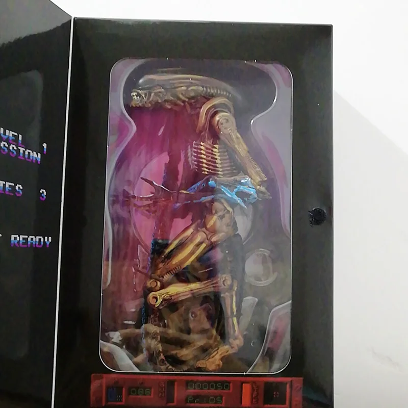 NECA Чужой синий чужой Xenomorph Figma игрушка &quotхищник&quot Рипли движущаяся фигурка