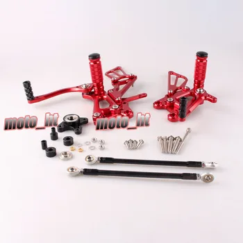 

Motorcycle Adjustable Shift Foot Pegs Rear Set Footrests Footpegs For Honda CBR600RR 2003-2006 & CBR1000RR 2004-2007