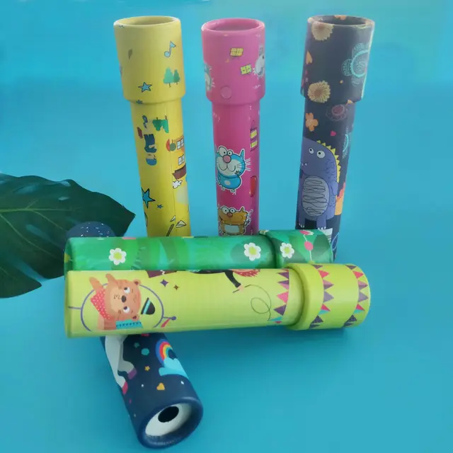Montessori Rotating Kaleidoscope Imaginative Cartoon Prince Children Interactive Logical Magic Classic Educational Toys for Kids 3