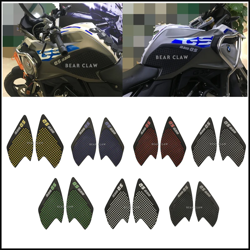 

For BMW G310GS Motorcycle Accessories Tank Traction Pad Side Gas Knee Grip Protector Anti slip sticker