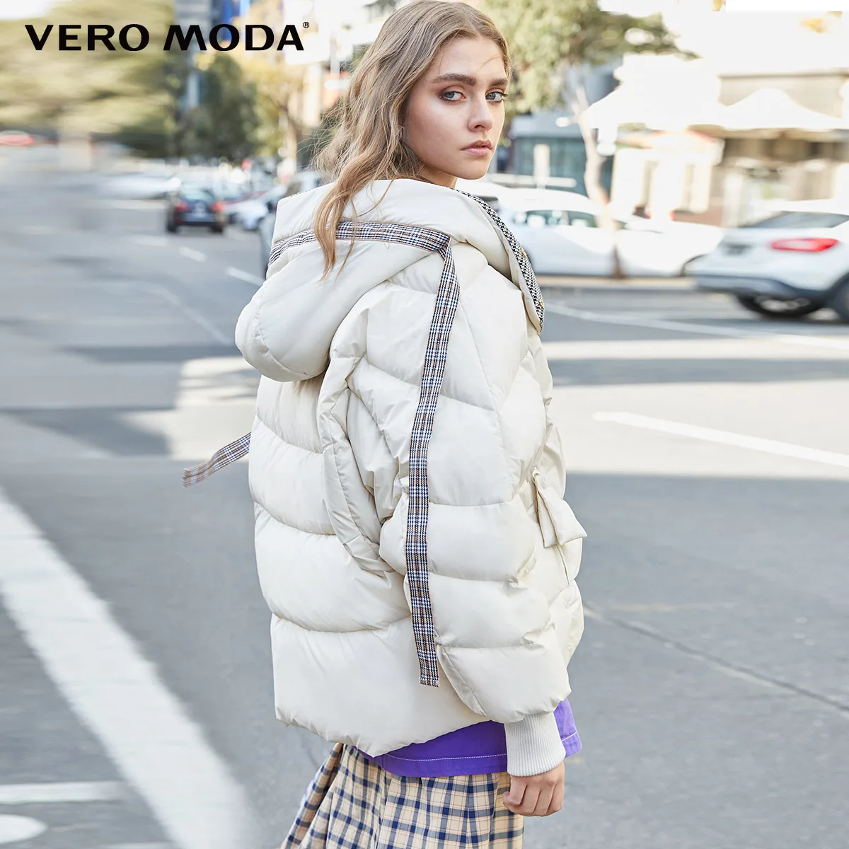 Женский Двухсторонний пуховик с капюшоном Vero Moda | 319423522|Пуховики|