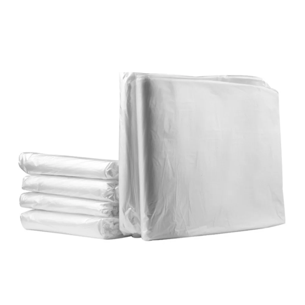 

50 pcs Storage Bags Clear Thickened Refuse Sacks Bags Recycling Bin Liners for Kitchen Home