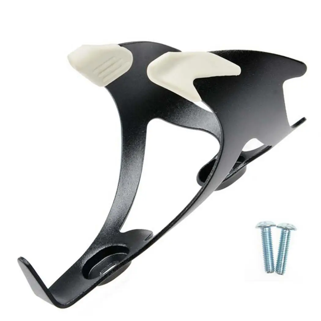 Aluminum Alloy Bottle Holder Ultra Light Bike Cycling Bicycle Water Bottle Holder Rack Mount Cages Cycling Accessories White