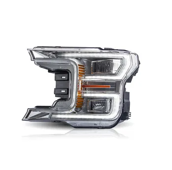 

2017 2018 2019up F150 for Ford raptor big pickup truck modification LED Turn Signal with Sequential Indicator headlight assembly