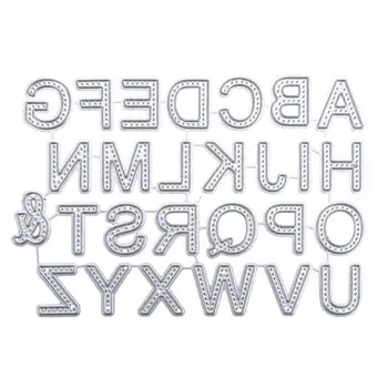 

26pcs Carbon Steel Letters Cutting Dies Stencils For DIY Scrapbooking Photo