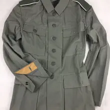 WW2 esercito tedesco ELITE EM HBT M43 FIELD RETRO tunica giacca cappotto uniforme militare seconda guerra mondiale soldato rianimazioni di guerra 5605101
