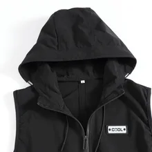 Популярный бренд, мужской весенний и летний осенний Повседневный жилет, тонкая жилетка средней длины без рукавов, Молодежный жилет в Корейском стиле, приталенный тренд