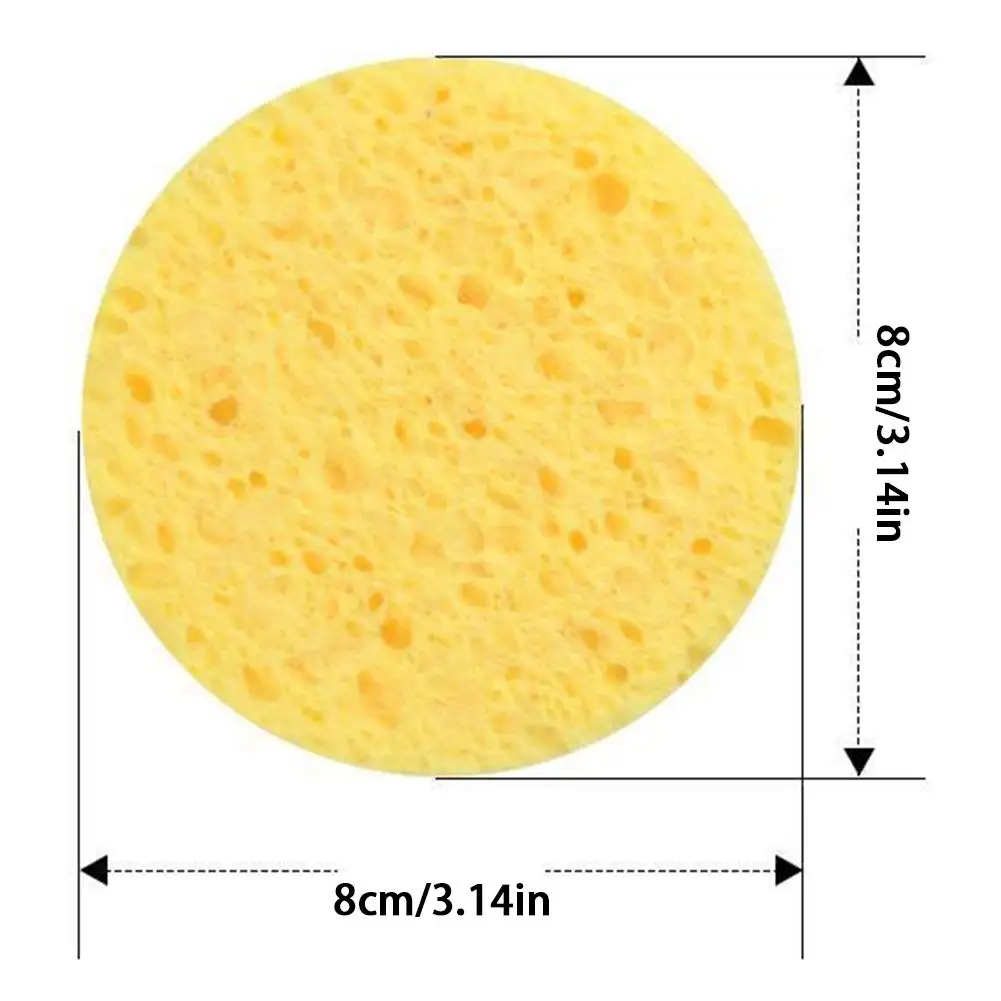 50Pcs/set Facial Cleaning Makeup Remover Pads Reusable Sponge Pads Make Up Facial Remover Facial Skin Care Nursing Pads